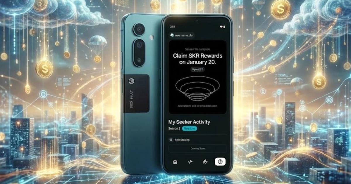 Solana手機SKR幣1/21上線！空投快照已完成，Seeker第二季活動開跑中Solana Mobile 宣布 SKR 代幣於 1/21 上線，空投快照已完成。Seeker 首季活動交易量破 26 億美元，第二季活動同步開跑。
