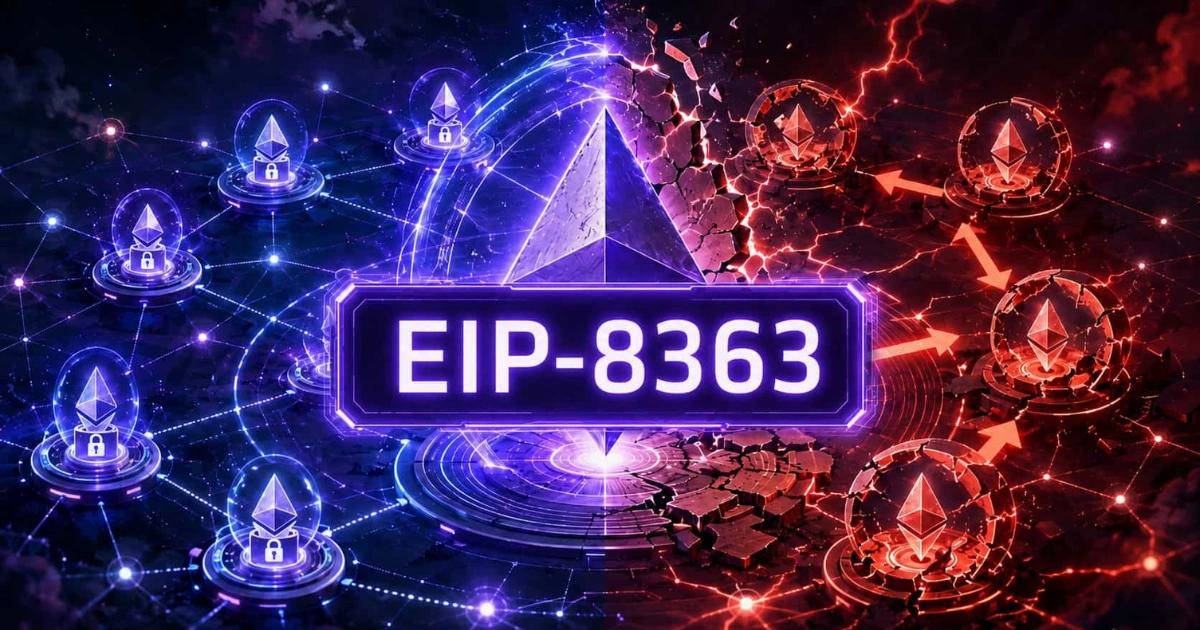 EIP-8363引發DeFi領袖集體開砲！一次看懂以太坊質押收益燃燒爭議