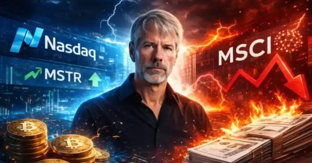 微策略穩住那斯達克100，MSCI是否續留DAT公司，1/15才是關鍵納斯達克 100 年度重組，微策略續留指數，但 MSCI 擔憂數位資產財務公司資格，將於 1/15 評估是否剔除。