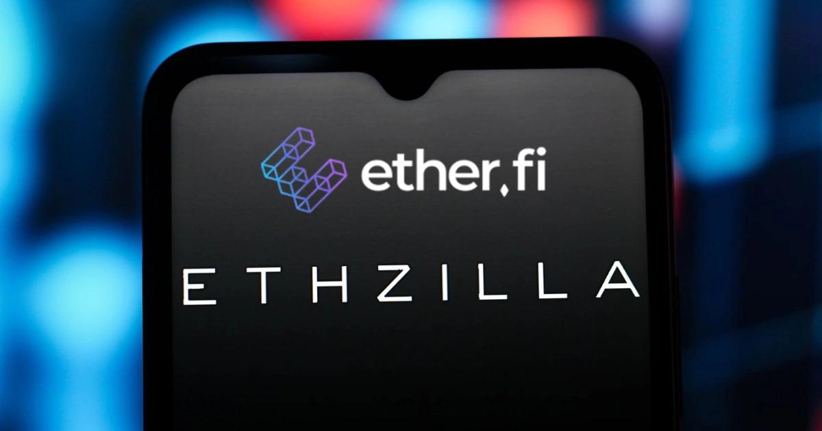 以太坊財庫公司進軍DeFi！ETHZilla砸1億鎂投資EtherFi，押注再質押上市公司 ETHZilla 宣布將 1 億美元投入 ether.fi 再質押協議，象徵傳統財庫正式跨足 DeFi，並鞏固其作為以太坊大型持幣機構的地位。