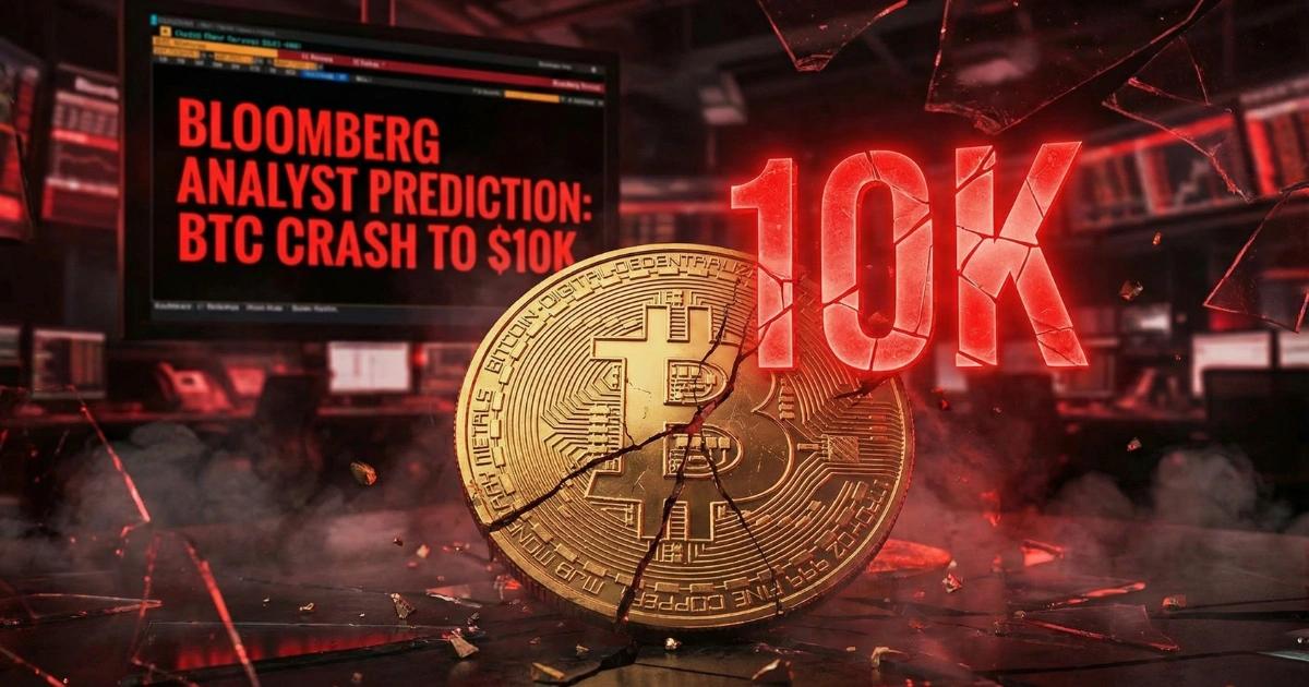 彭博策略師：比特幣恐摔回1萬鎂！全球市場處於「通膨轉通縮」拐點比特幣跌破 9 萬美元後持續承壓，Bloomberg 策略師 McGlone 警告若全球進入通縮週期，比特幣 2026 年可能回落至 1 萬美元。