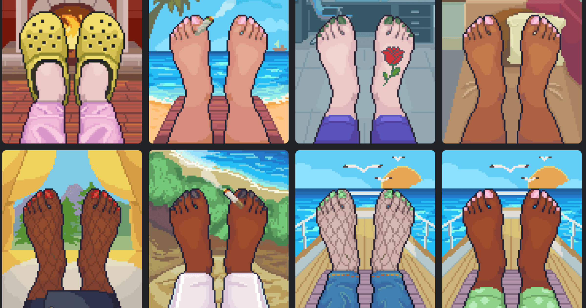 近日在 NFT 市場中，有一雙腳成功登上交易榜首，以「滿足內心深處的幻想」為出發點，沒有任何賦能，卻讓 NFT 玩家們瘋狂追捧，究竟這是怎麼開始的？ 原來幣圈有戀足癖？《Feetpix》NFT 如何「靠一雙腳」爆紅