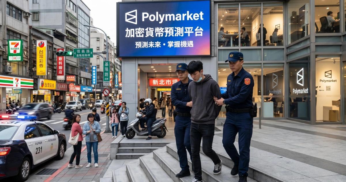 又有台灣人玩Polymarket九合一選舉賭盤！22歲男大生遭逮稱「只是好奇」