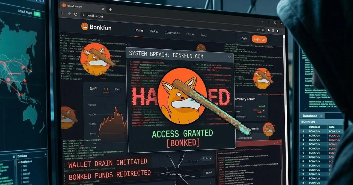 小心！迷因幣平台Bonk.fun官網遭駭客劫持，用戶加密貨幣恐被盜光