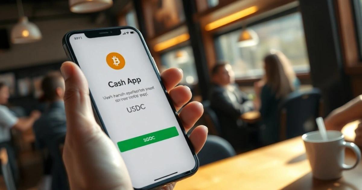 免手續費、免錢包！打開Cash App就能多鏈發送 USDC，5900萬用戶可體驗