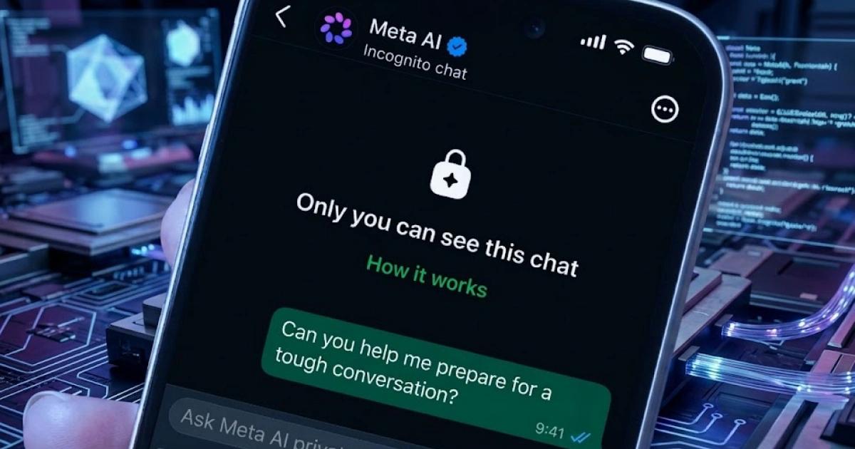 WhatsApp推Meta AI 無痕對話：號稱連Meta都看不了，但有一大隱憂