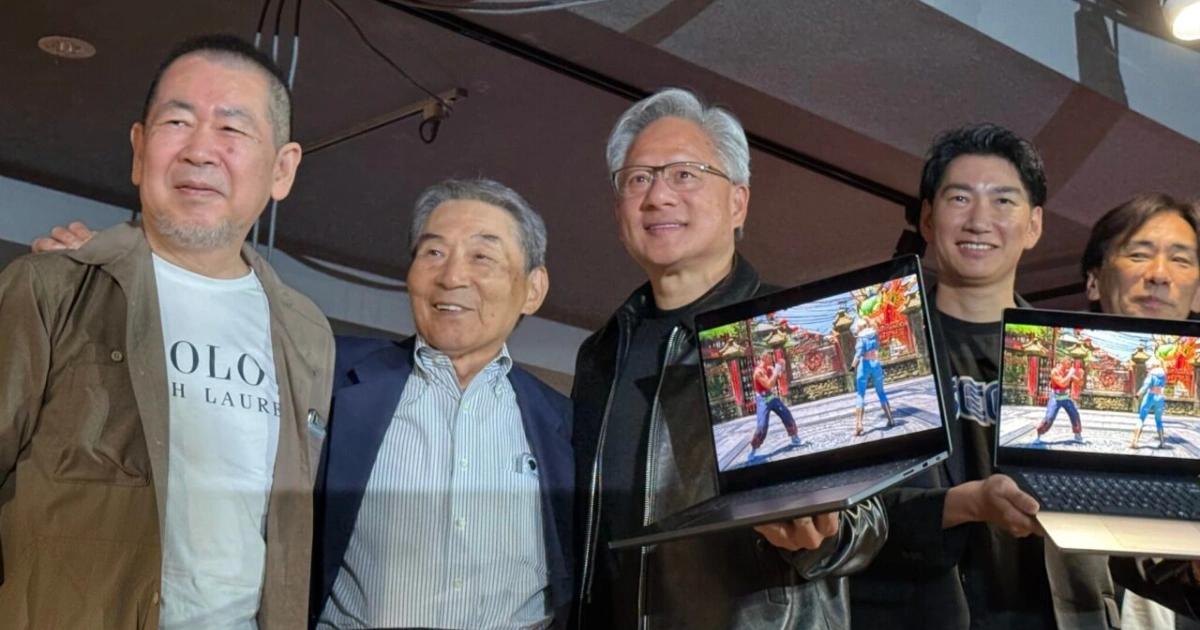 黃仁勳到秋葉原謝SEGA三十年前救命恩！更結盟日本四大廠佈局實體AI