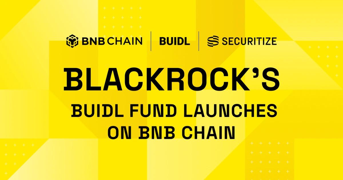 貝萊德來了！BUIDL代幣化基金登陸BNB鏈，可在幣安上用作交易抵押品貝萊德 BUIDL 被幣安納入場外抵押品並登陸 BNB Chain，強化代幣化國債在全球鏈上金融的互通性與實際應用，推動 RWA 走向主流市場。