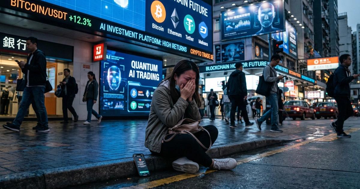 香港-加密詐騙-AI量化-投資陷阱