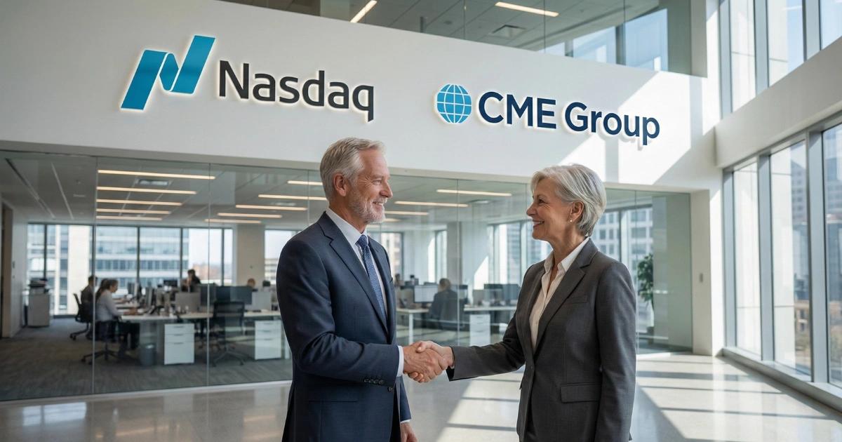 那斯達克整併加密指數！攜手芝商所推出Nasdaq-CME Crypto Index那斯達克與 CME 正式整併加密指數，納入 7 大主流資產並建立共同治理機制，目標成為 ETF 與機構投資配置的核心市場基準。