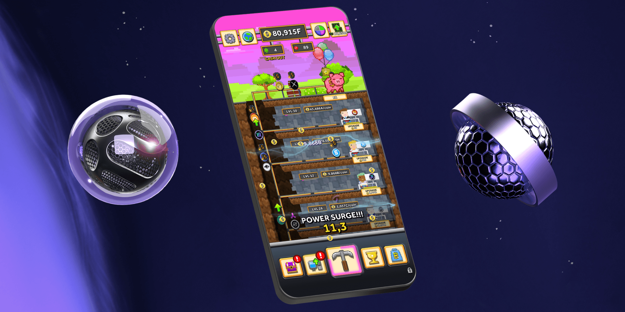 狂點螢幕就能賺！「這款手遊」讓你免費賺比特幣，實測 1 小時能賺多少？幣圈外媒《Decrypt》近期介紹了一款免費賺比特幣手遊《比特幣礦工》（Bitcoin Miner），該怎麼玩？1 小時能賺多少？這篇文章通通告訴你！