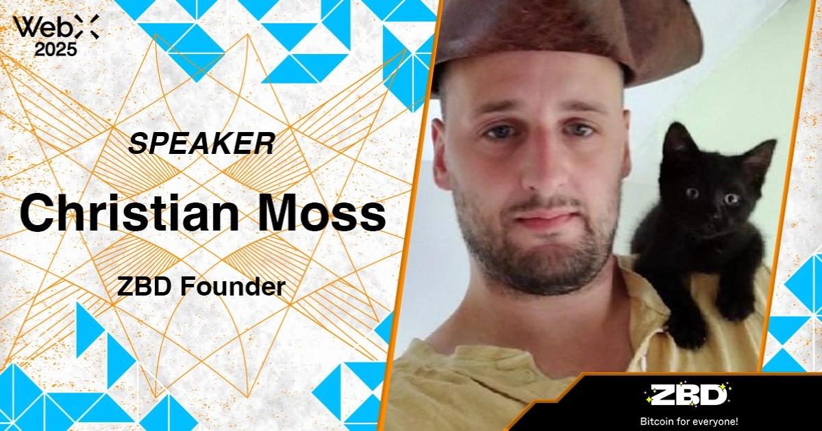WebX2025》首位比特幣遊戲開發工程師：如何帶領玩家進入比特幣世界ZBD 創辦人 Christian Moss 分享其比特幣遊戲創業歷程，從 SaruTobi 到 Bitcoin Miner，推動全球玩家透過遊戲賺取比特幣，並實現新型數位經濟。