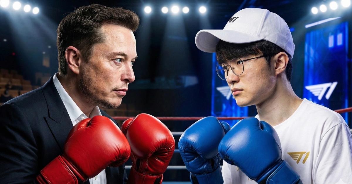 馬斯克給Grok5兩大限制，預告迎戰人類最強LOL電競隊，T1：已接受挑戰馬斯克宣布Grok 5將於明年年挑戰《英雄聯盟》（LOL）最強戰隊，並限制條件確保公平性，T1戰隊與Faker已接受挑戰！