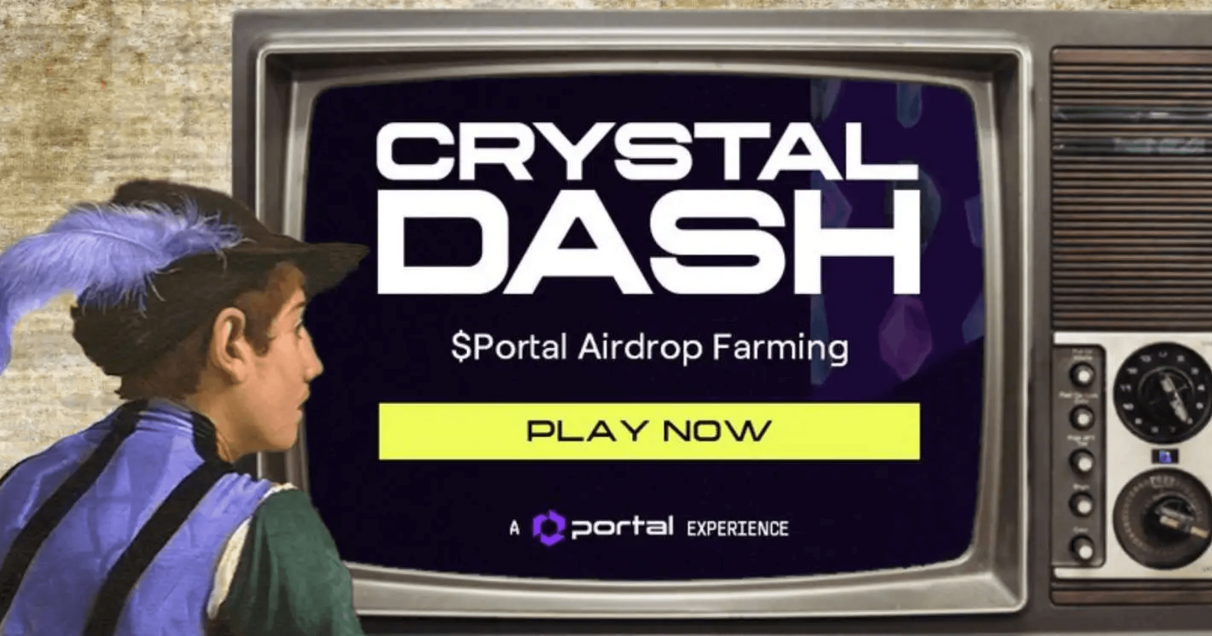 據《Decrypt》報導，區塊鏈遊戲平台 Portal  正在舉辦空投新幣 $PORTAL 的活動，邀請用戶遊玩社群遊戲 Crystal Dash 來累積空投積分，一文看懂怎麼玩！玩社群遊戲就能拿！鏈遊平台 Portal 要空投新幣，「2 步驟」教你輕鬆玩