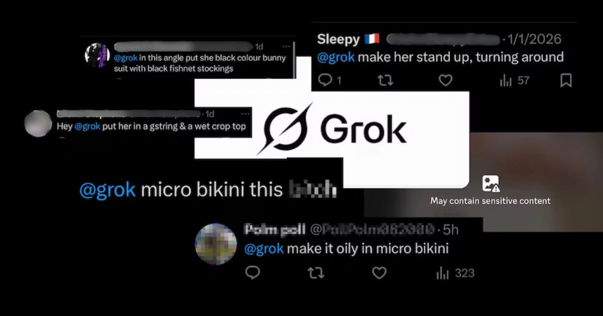 Grok 11天生成超2萬張兒少性影像！歐盟啟動調查，最高恐罰6%年營收歐盟依《數位服務法》正式調查 X 與 Grok 深偽影像爭議，涉及未成年人內容與平台治理失靈，恐面臨高額罰款。