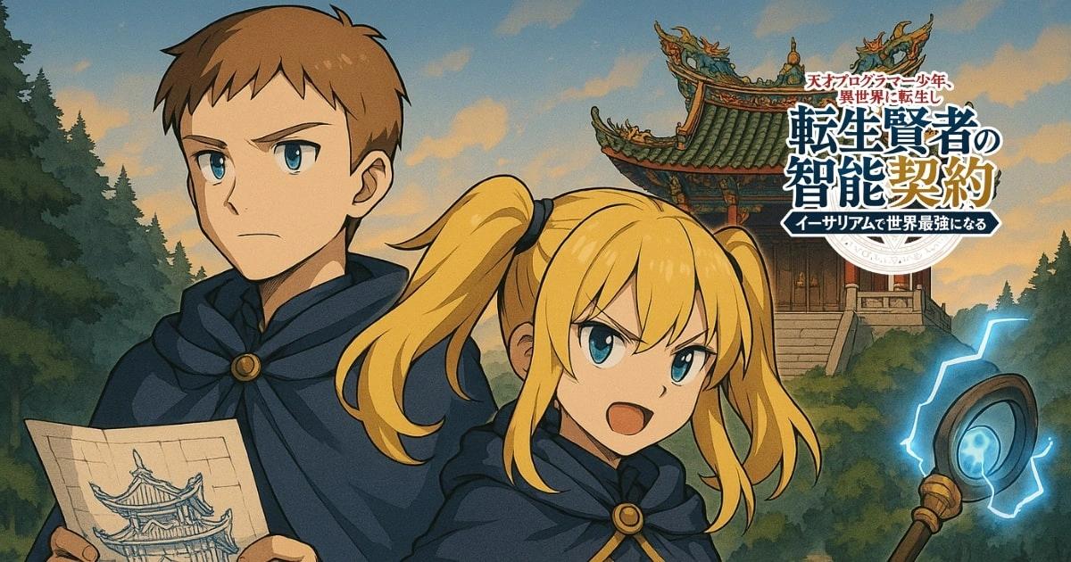 轉生賢者智能契約第二話：V神組織以太真美廟，遭遇關稅帝君襲擊《加密城市》與ChatGPT共創AI漫畫：《轉生賢者的智能契約～天才程式少年轉生異世界～靠以太坊變世界最強～》第二話：V神組織以太真美廟小隊，遭遇關稅帝君襲擊。