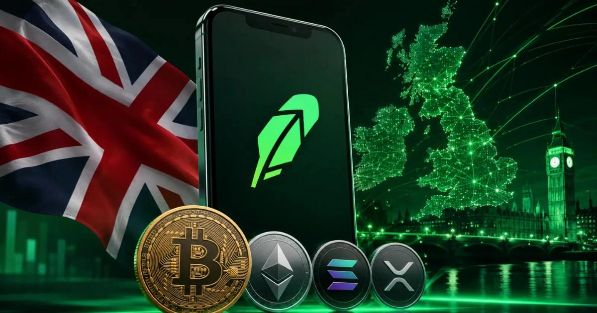 Robinhood進軍英國市場！零手續費搶客、可交易超50種加密貨幣