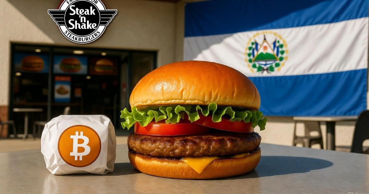Steak’n Shake採用比特幣支付！Q3業績成長率超越麥當勞，將拓展到薩爾瓦多Steak’n Shake 導入比特幣後銷售大增，並宣佈跨國首站落地薩爾瓦多，打造以比特幣為核心的營運模式，從支付到獎勵全面深化布局。