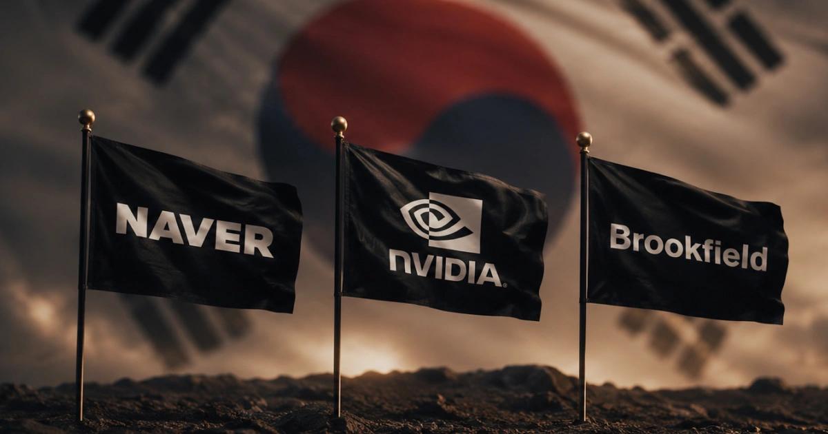 股價飆漲逼10%！Naver獲輝達入股10億鎂，要攜手蓋AI資料中心