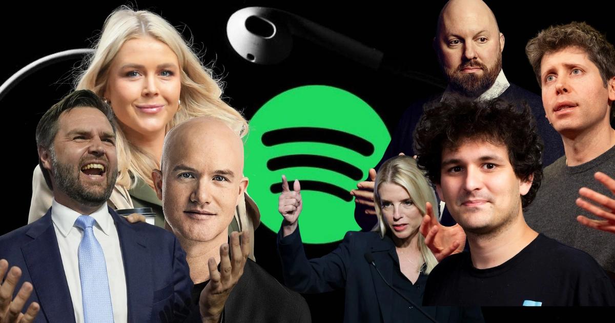 Spotify驚傳資料外洩！幣圈大佬音樂品味曝光，SBF也愛ColdplayPanama Playlists 洩露多位科技與政界名人 Spotify 播放清單，引發隱私疑慮，Coinbase、OpenAI、a16z 等加密圈人物音樂品味首次曝光。