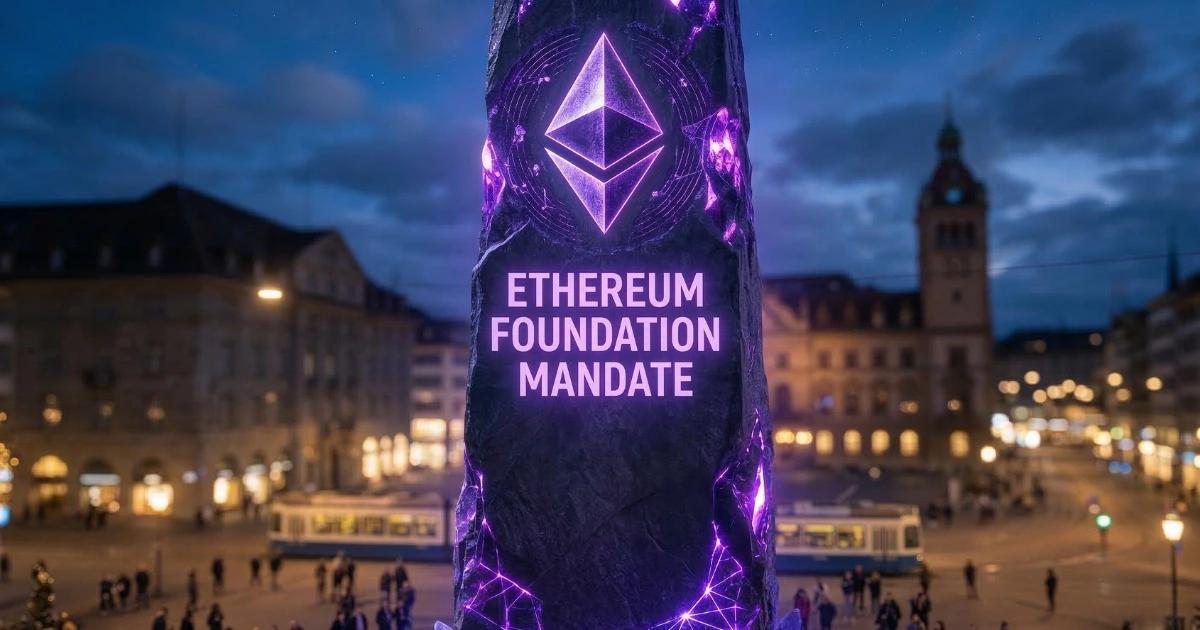 以太坊基金會公開憲章！定義自己是聖域技術，反審查、隱私、開源最優先以太坊基金會發布 38 頁章程，定位為「聖域技術」，確立去中心化與隱私優先原則，並提出減法治理與 Layer2 準則。