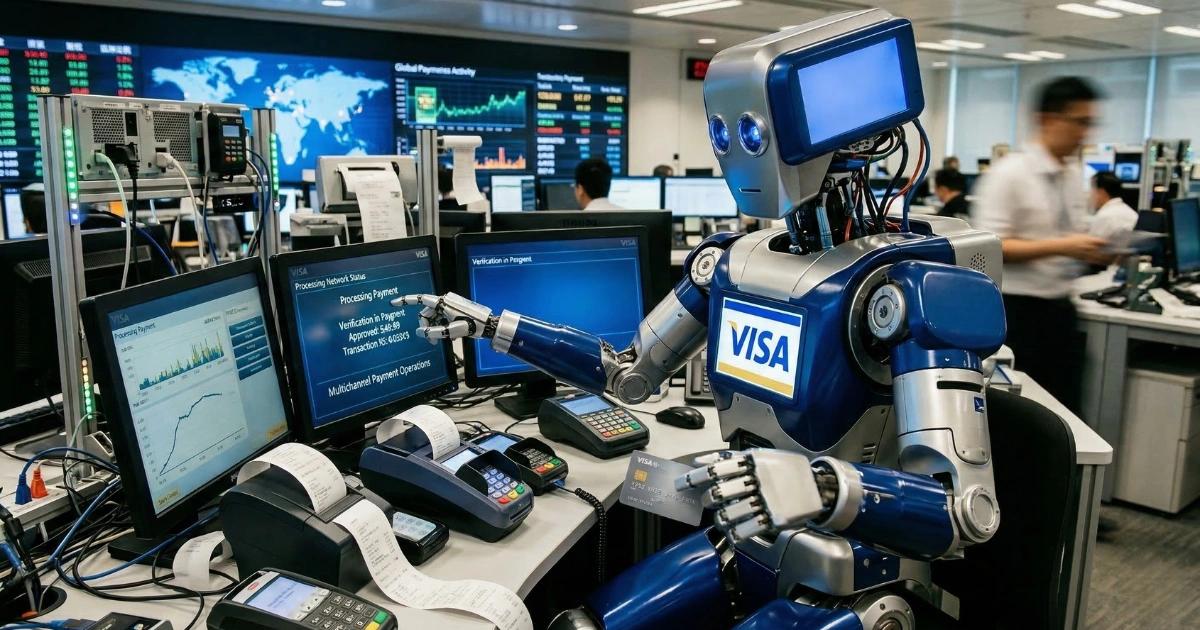 AI代理人支付正夯！Visa推出CLI支付工具，讓AI可以自動刷卡