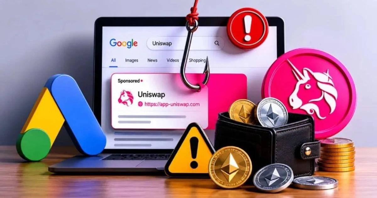 Uniswap假廣告騙走40萬鎂!業界人士砲轟:Google長期忽視消費者安全漏洞