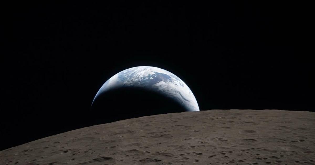 NASA-阿提米絲2號-月球背面