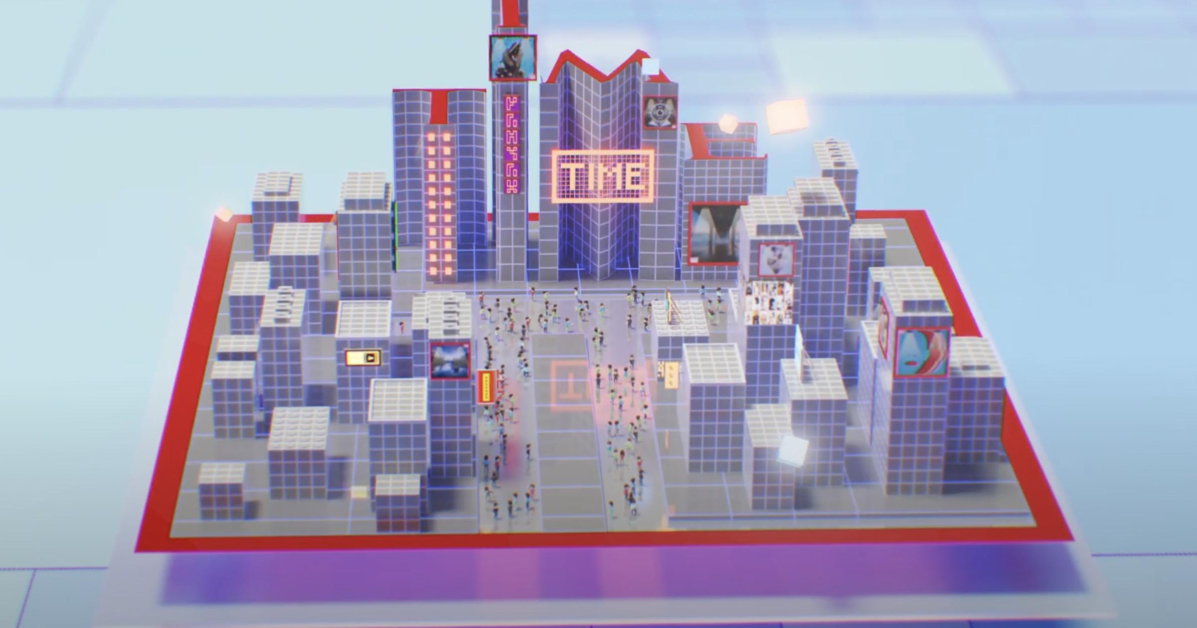 《The Sandbox》 合作再添一樁!美國《時代雜誌》宣布,將一起建設「虛擬時代廣場」,並招募元宇宙建築師人才。《時代雜誌》跨足元宇宙!攜手 Sandbox 打造虛擬時代廣場